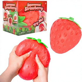 Jumbo Super Large Strawberry Squeeze Toy