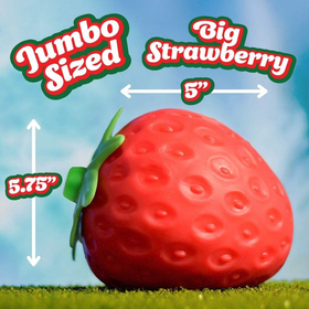 Jumbo Super Large Strawberry Squeeze Toy